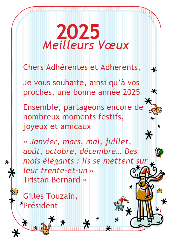 2025 capture voeux