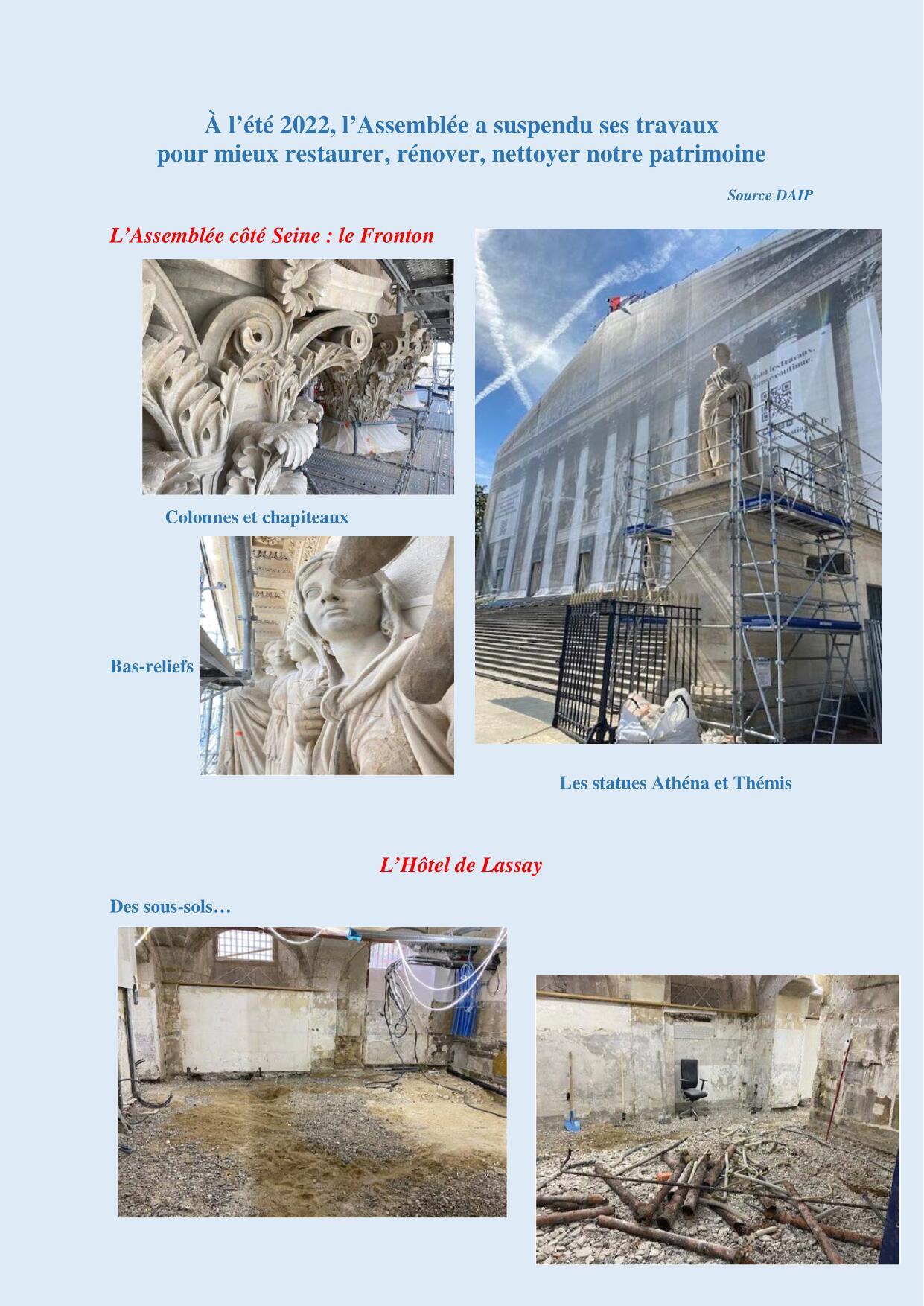 2022 et quelques travaux